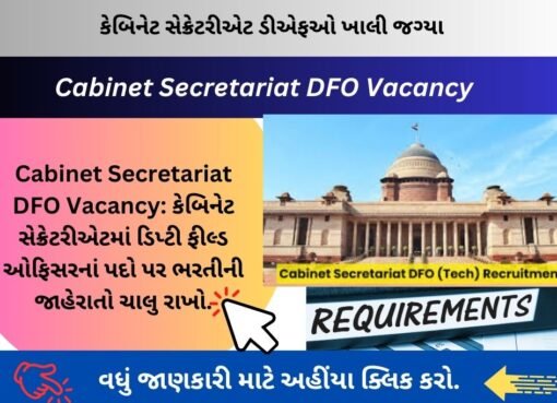 Cabinet Secretariat DFO Vacancy