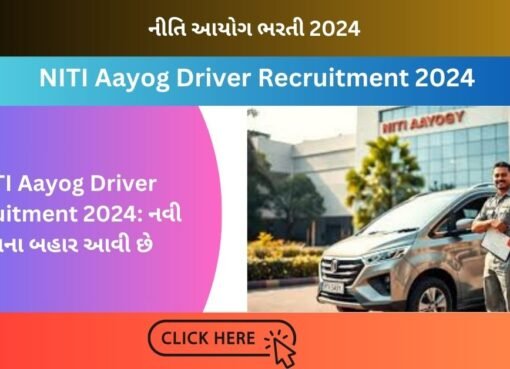 NITI Aayog Driver Recruitment 2024